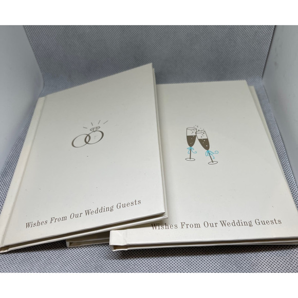 Hallmark Wishes Wedding Guests Thought Booklets #WCA2115 (Set of 3) - Picture 1 of 4